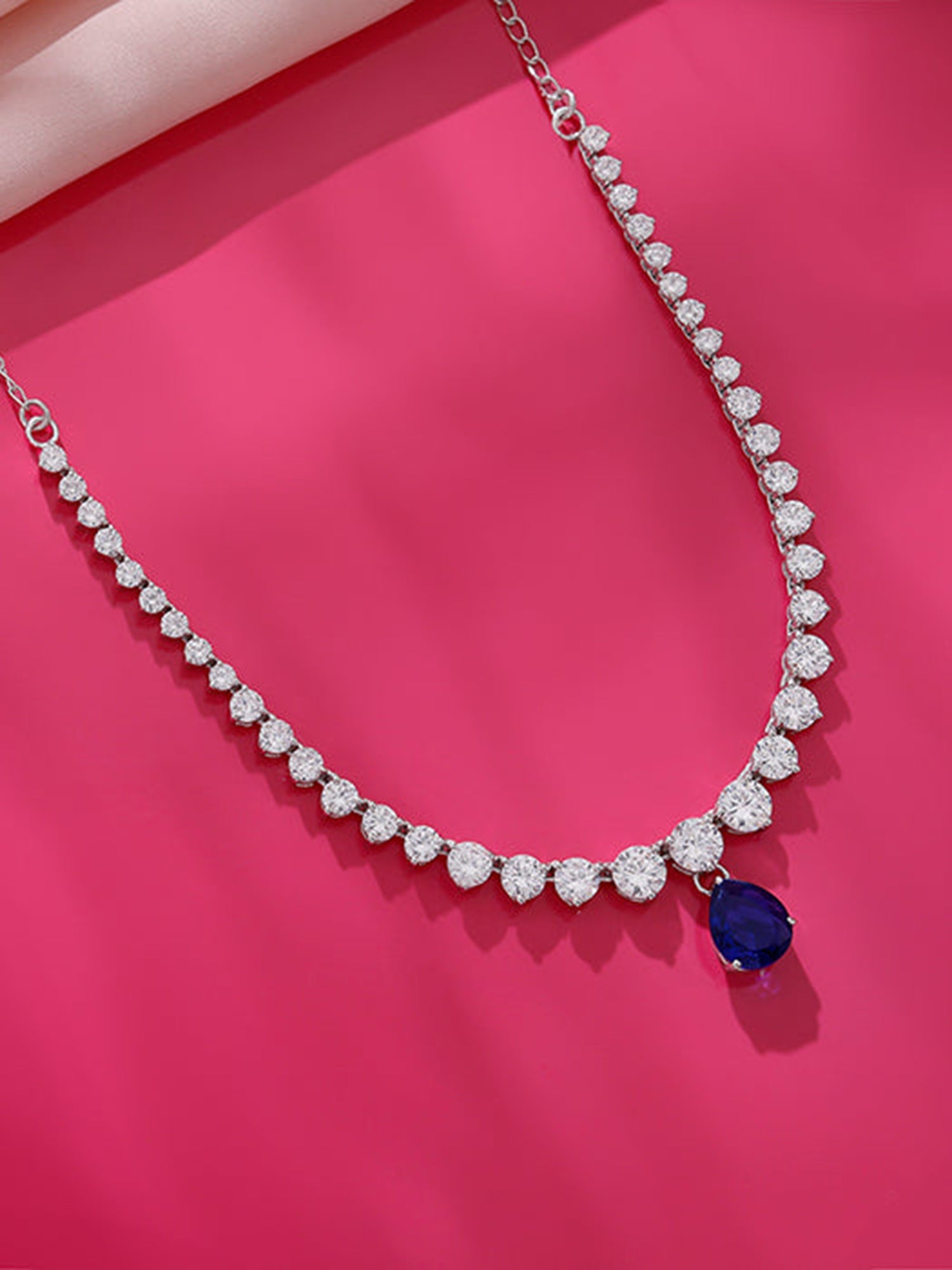 Silver Moonlight Bliss Necklace