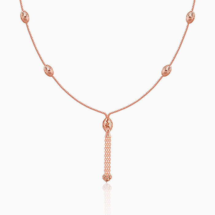Rose Gold Symphony Necklace