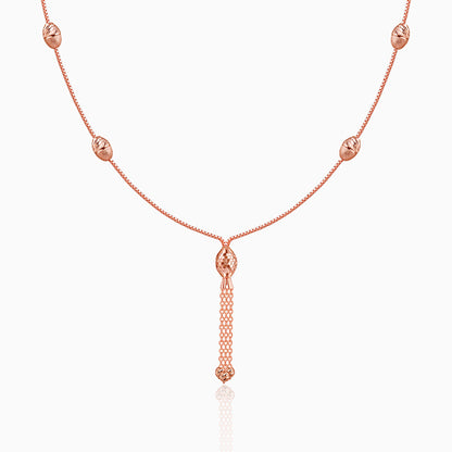 Rose Gold Symphony Necklace