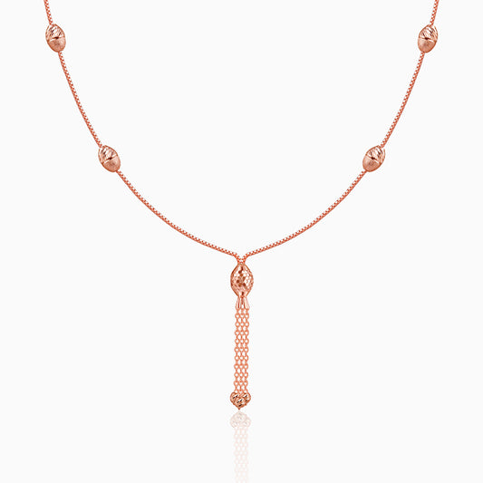 Rose Gold Symphony Necklace