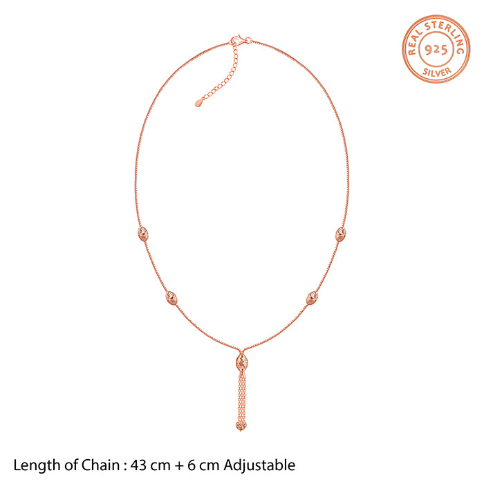 Rose Gold Symphony Necklace