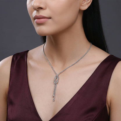 Silver Afterglow Necklace