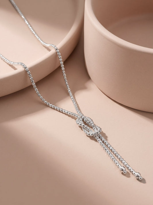 Silver Afterglow Necklace