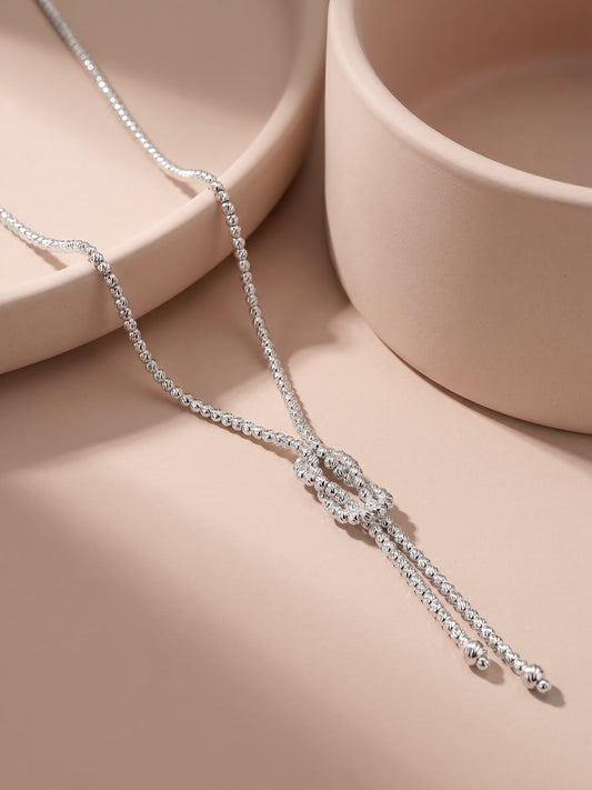 Silver Afterglow Necklace