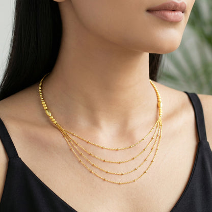 Golden Treasure Necklace