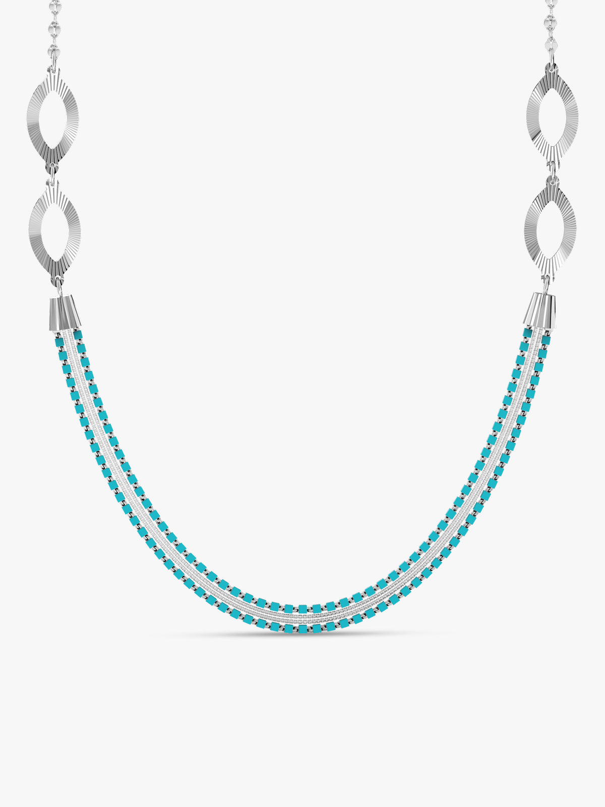 Silver Levitating Necklace
