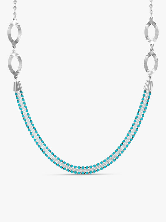 Silver Levitating Necklace