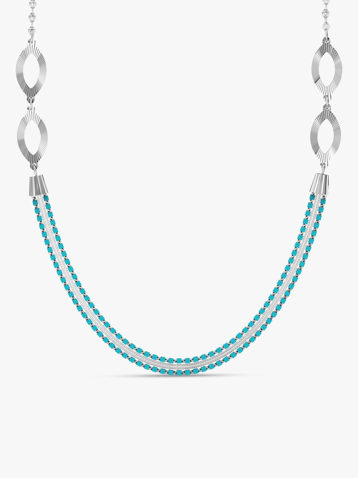 Silver Levitating Necklace