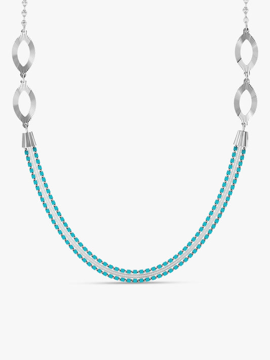 Silver Levitating Necklace