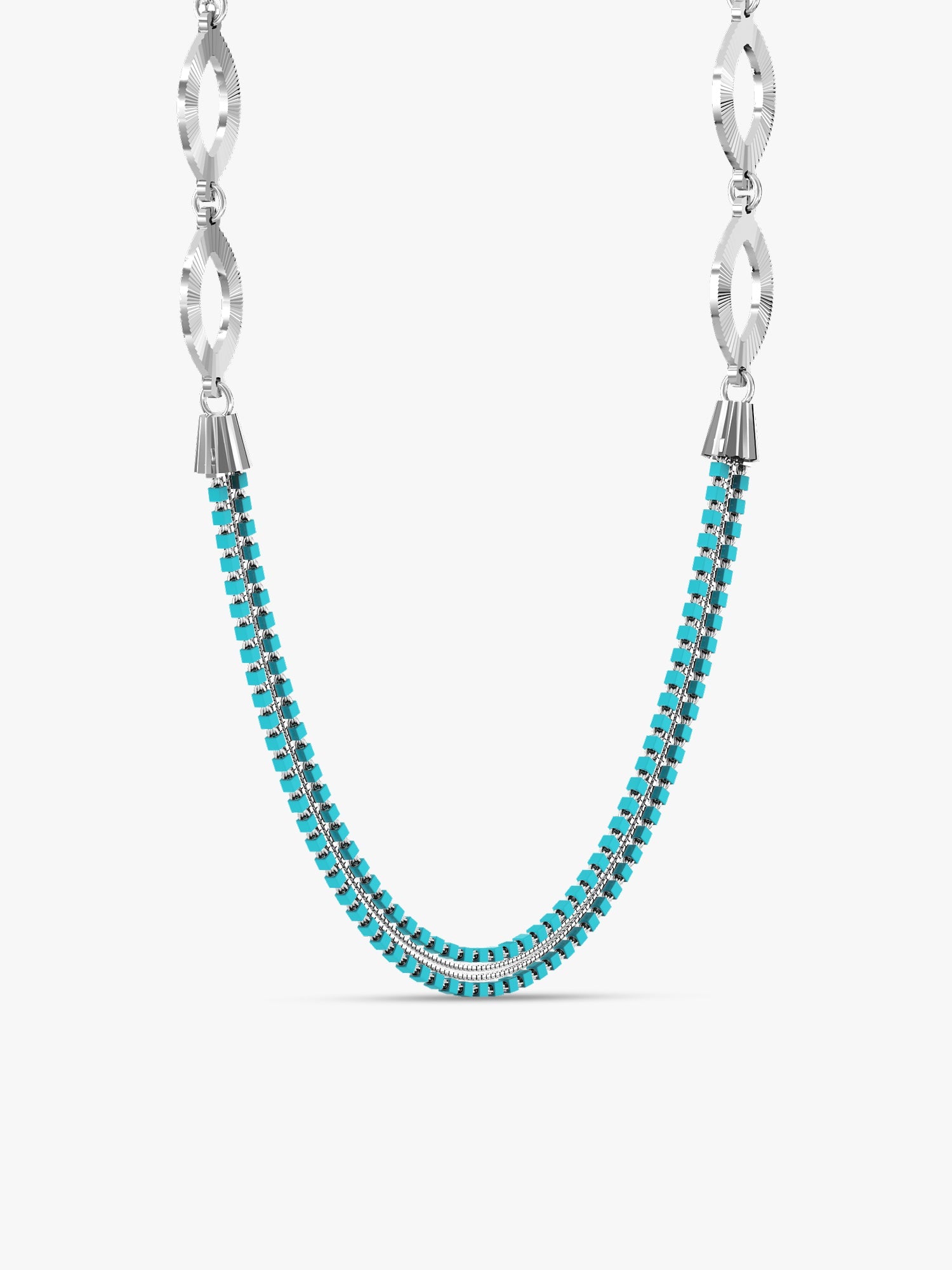 Silver Levitating Necklace