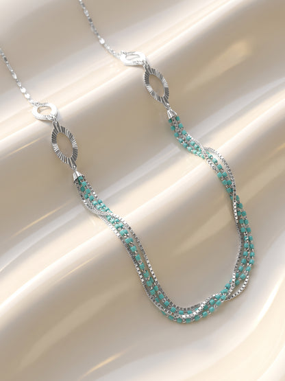Silver Levitating Necklace