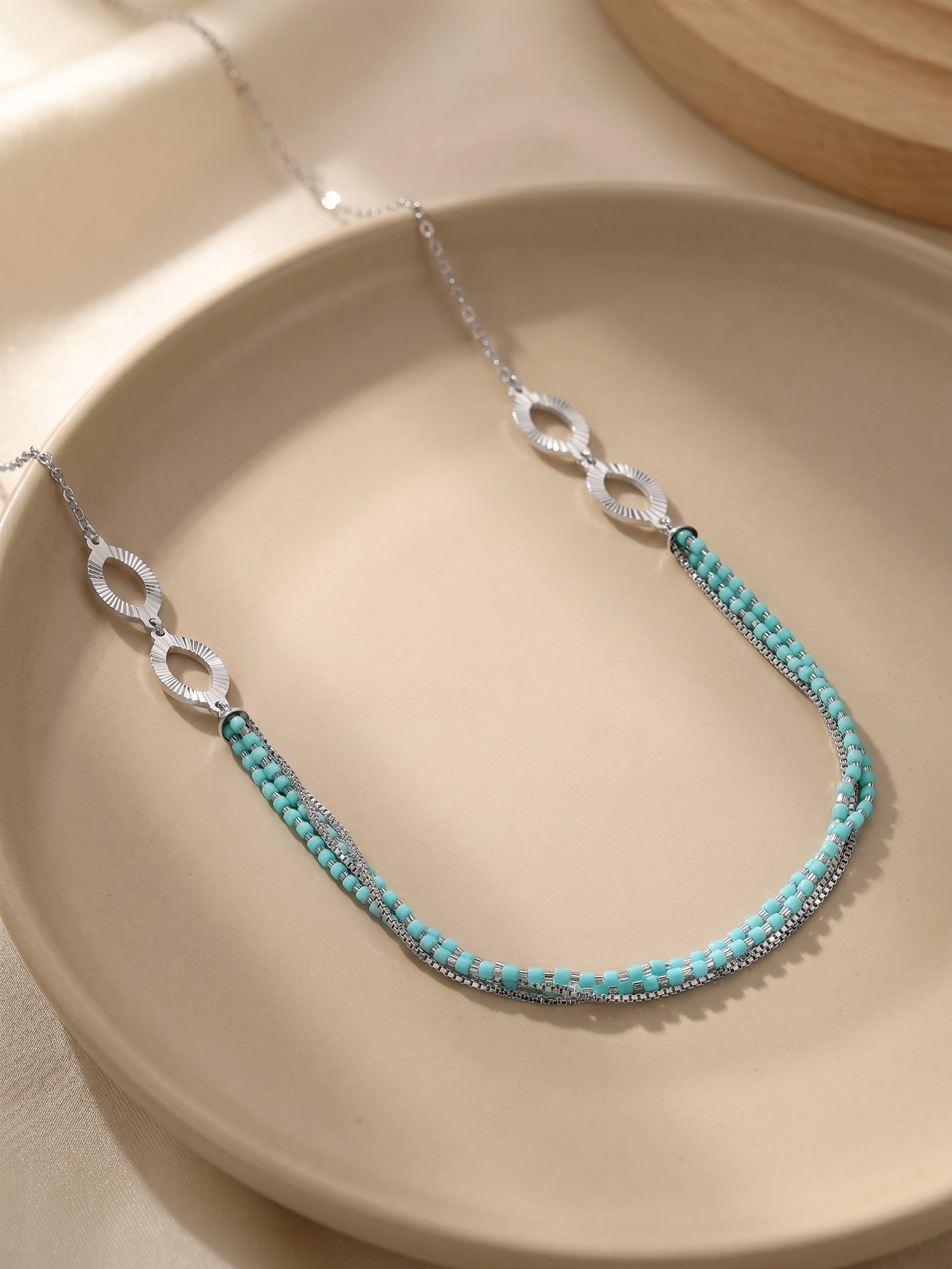 Silver Levitating Necklace