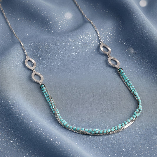 Silver Levitating Necklace