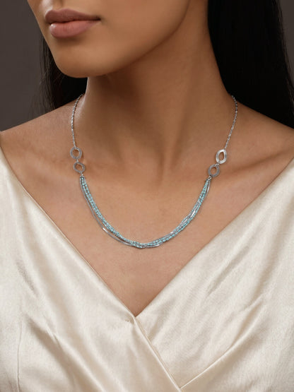 Silver Levitating Necklace