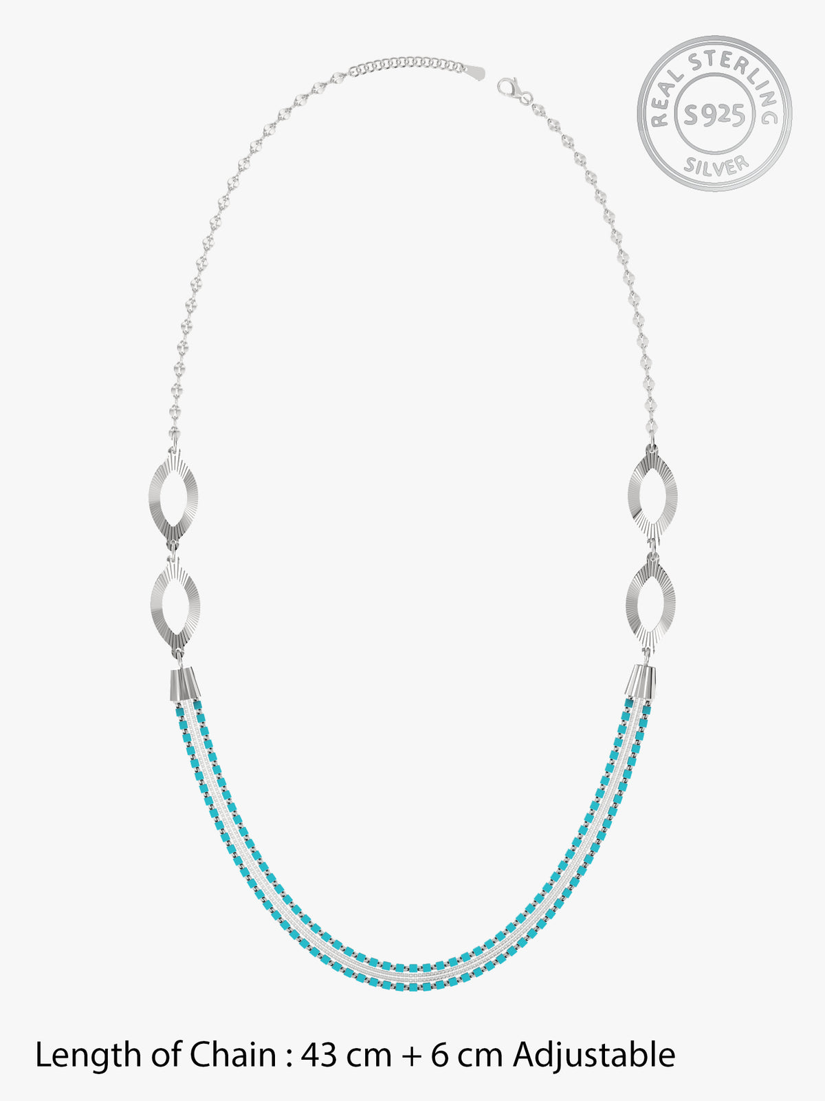 Silver Levitating Necklace
