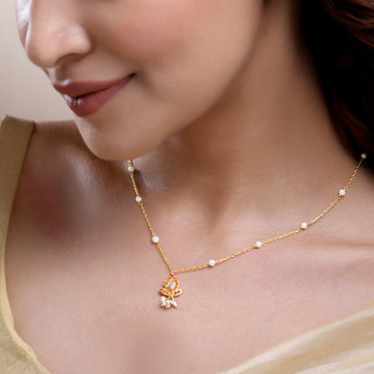 Golden Diana Necklace