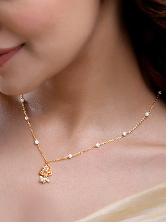 Golden Diana Necklace