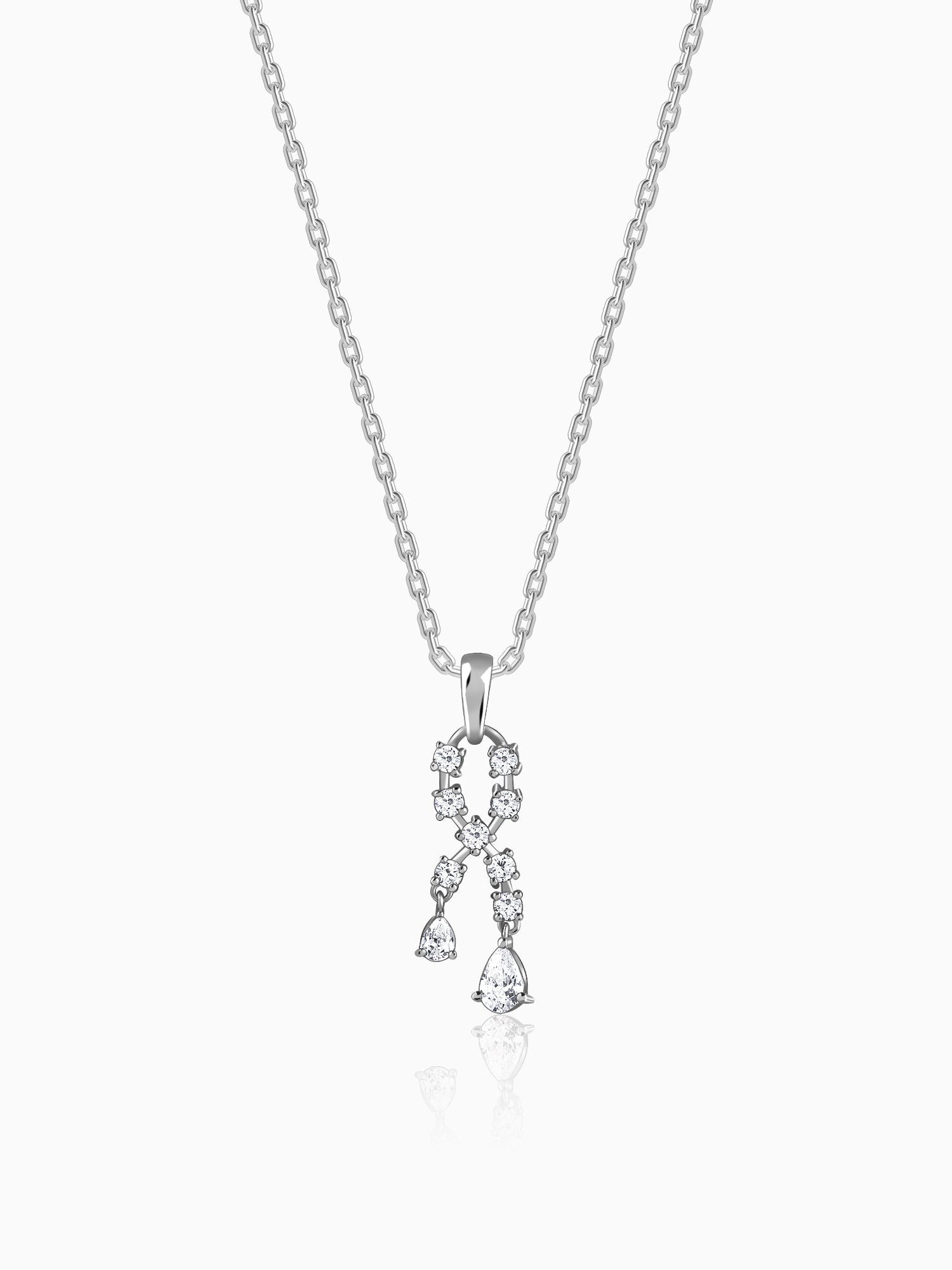 Silver Wildest Dreams Pendant With Link Chain