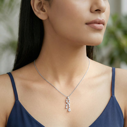Silver Wildest Dreams Pendant With Link Chain