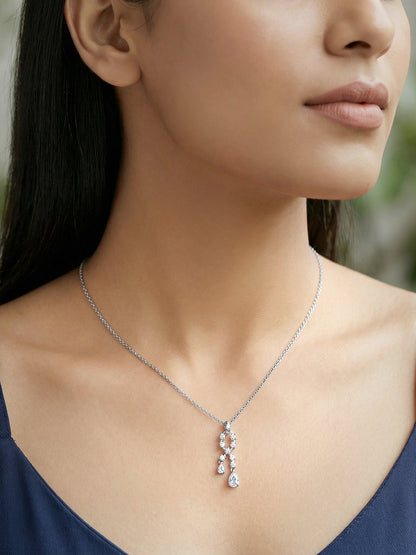 Silver Wildest Dreams Pendant With Link Chain