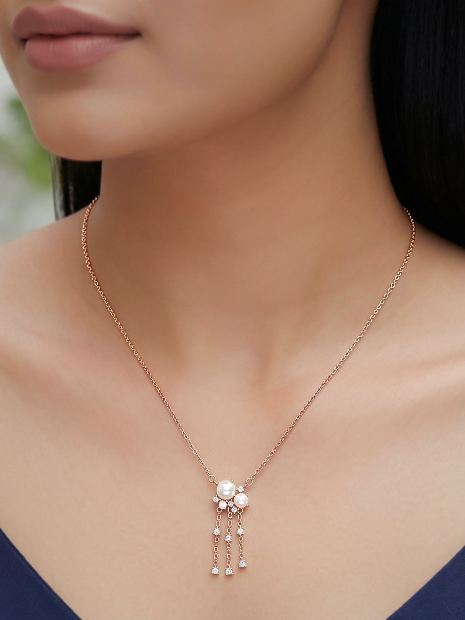 Rose Gold Senorita Necklace