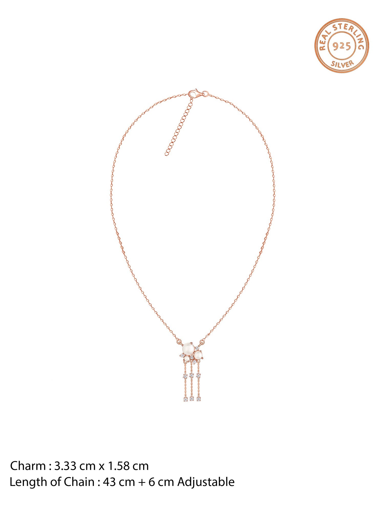 Rose Gold Senorita Necklace
