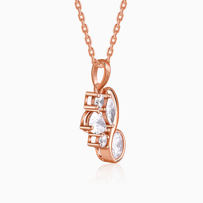 Rose Gold Killer Queen Pendant With Link Chain