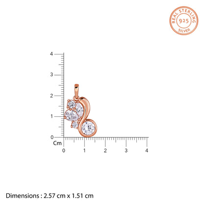 Rose Gold Killer Queen Pendant With Link Chain