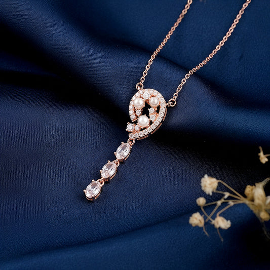 Rose Gold Ophelia Necklace