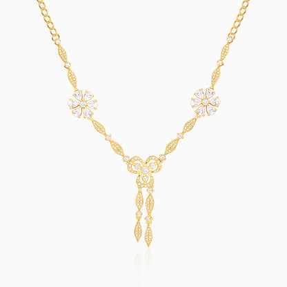 Golden Aurora Elegance Necklace