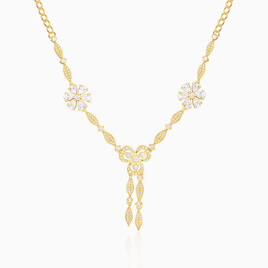 Golden Aurora Elegance Necklace