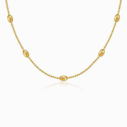 Golden Minimal Glow Necklace