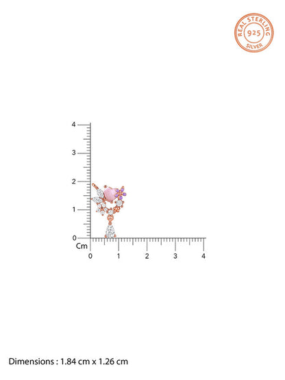 Rose Gold Blushing Blooms Necklace