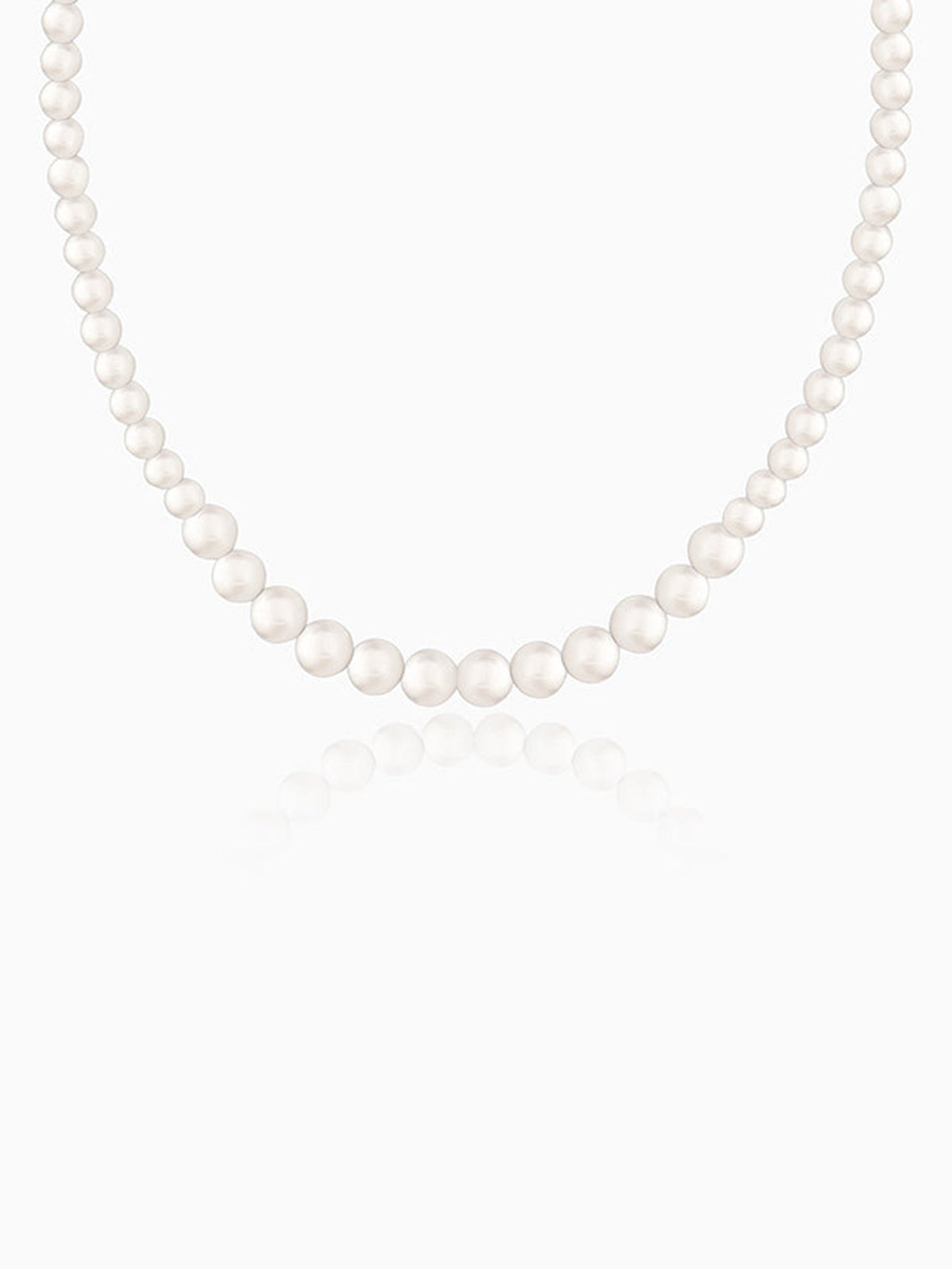 Silver Exquisite Pearl Necklace