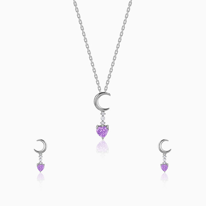 Silver Lunar Promise Set