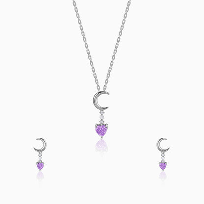 Silver Lunar Promise Set