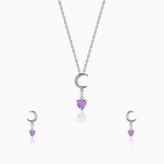 Silver Lunar Promise Set