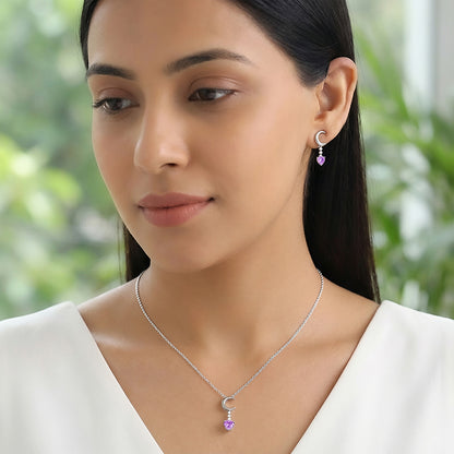 Silver Lunar Promise Set