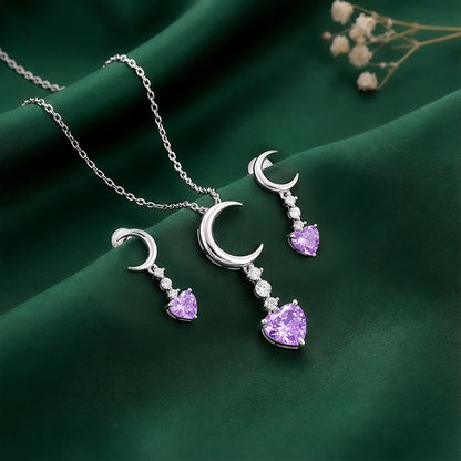 Silver Lunar Promise Set