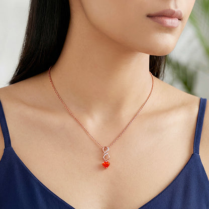 Rose Gold Choosing You Necklace