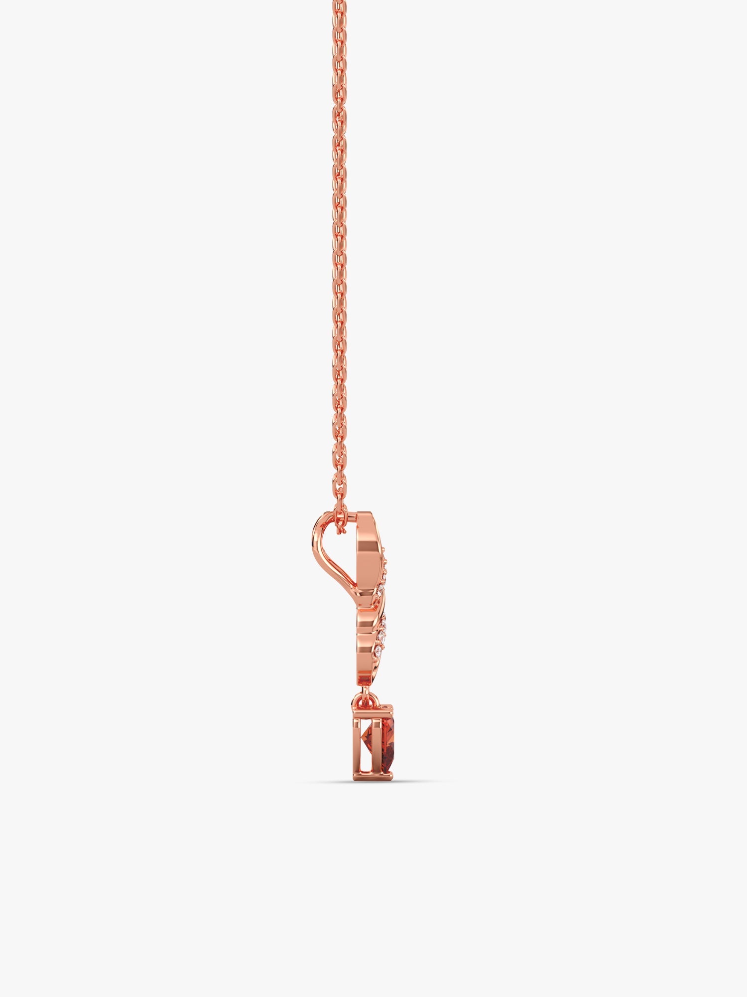 Rose Gold Choosing You Necklace