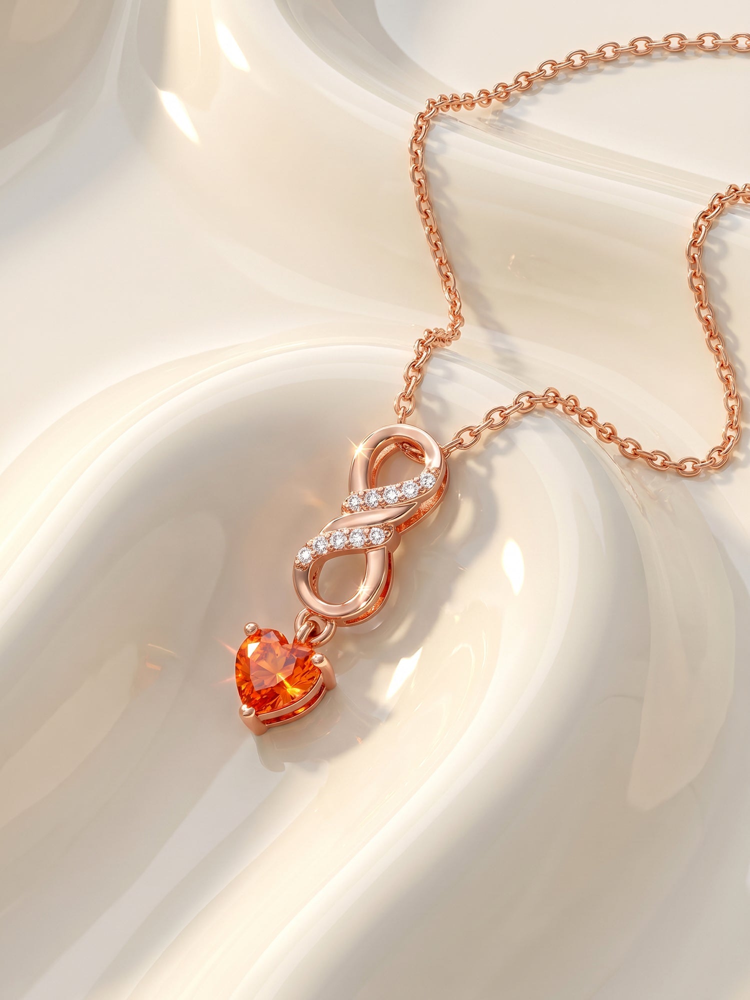 Rose Gold Choosing You Necklace