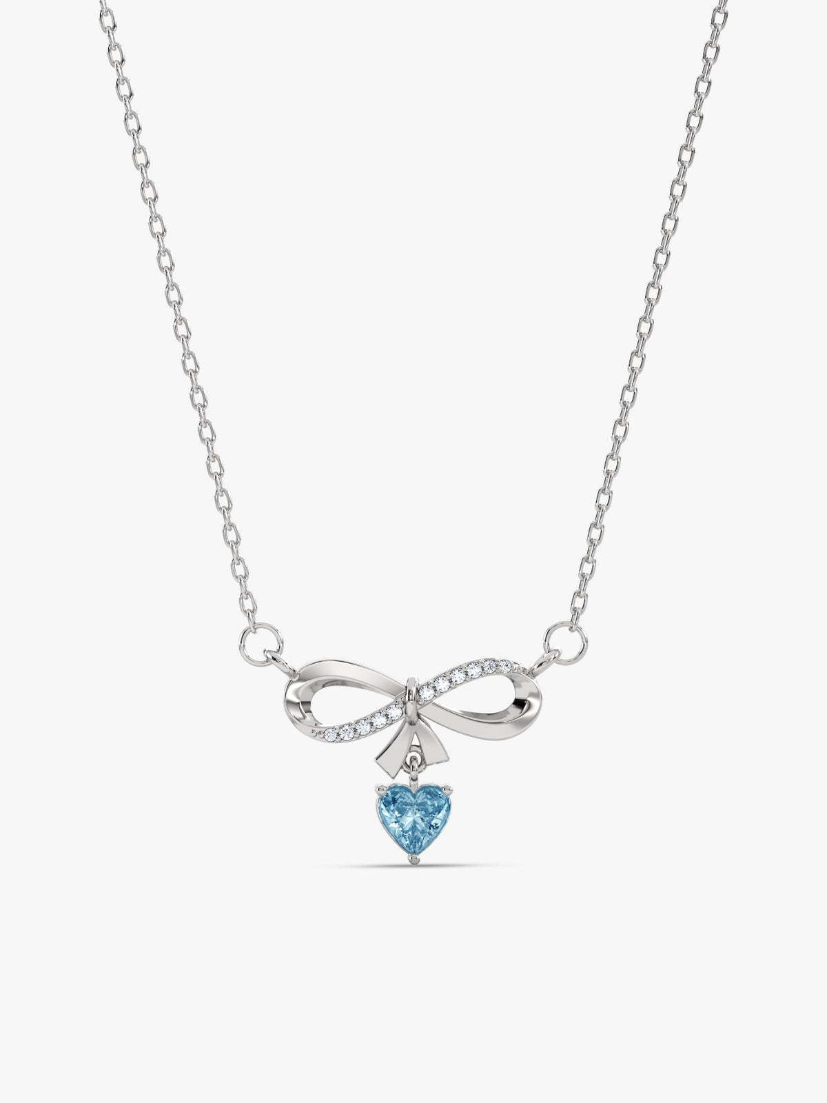 Silver Only Us Necklace