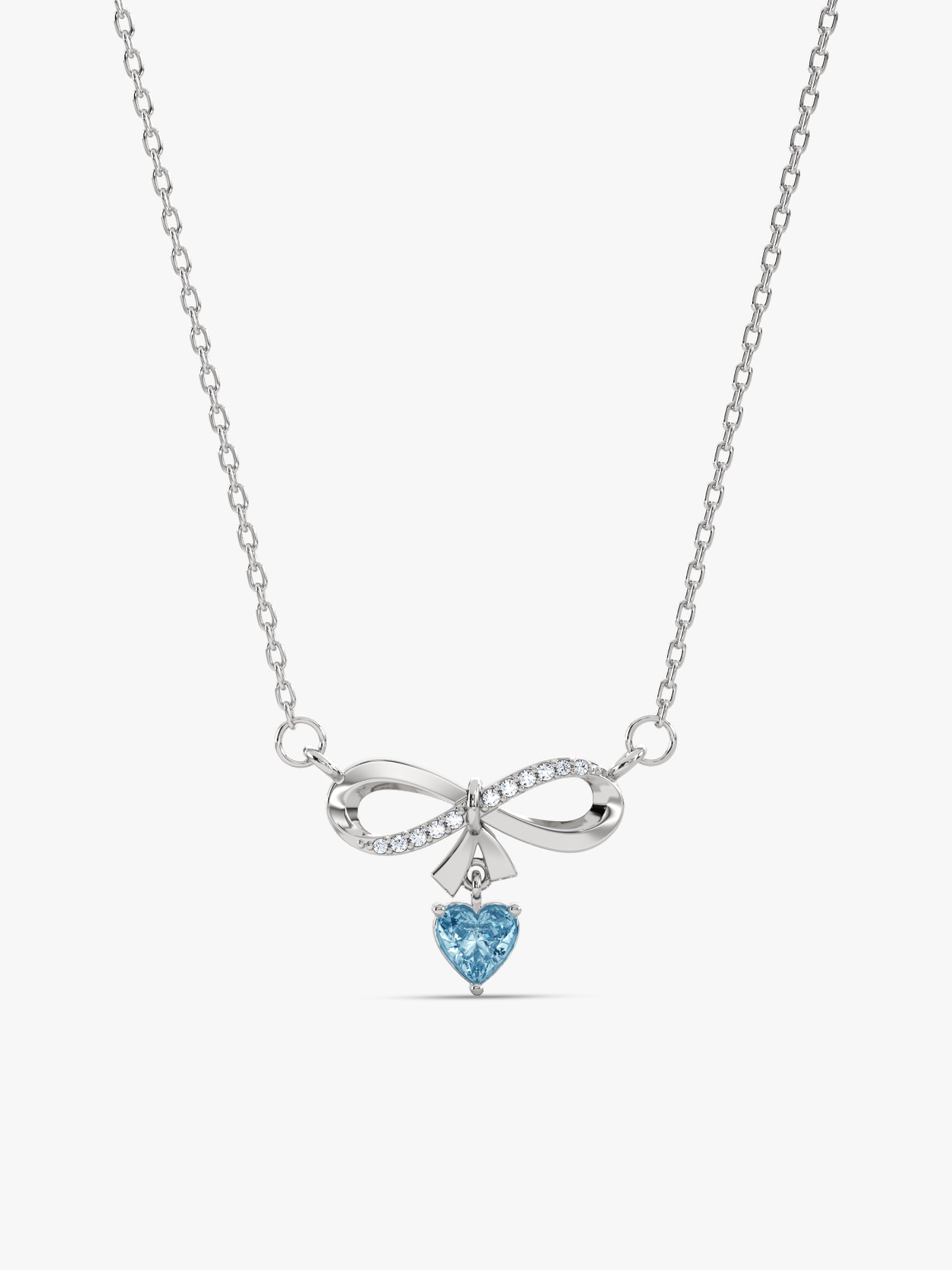 Silver Only Us Necklace