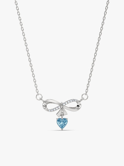 Silver Only Us Necklace