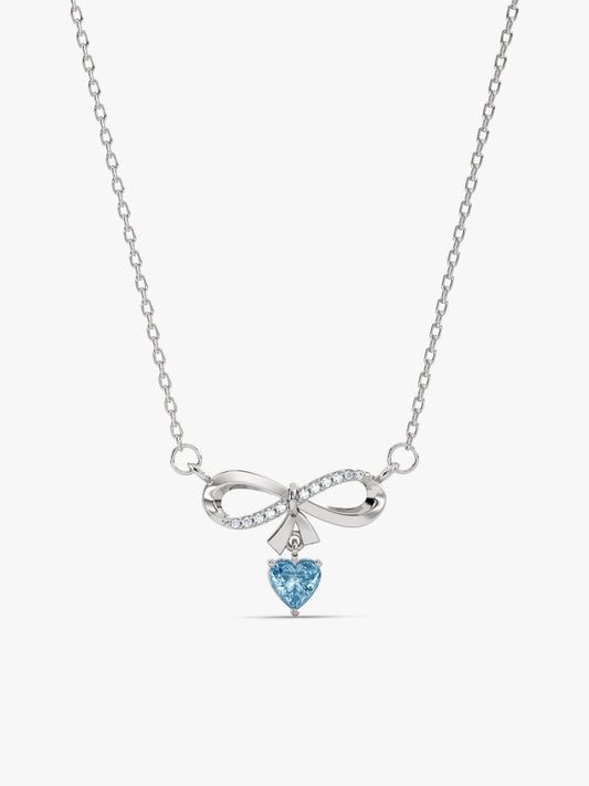 Silver Only Us Necklace