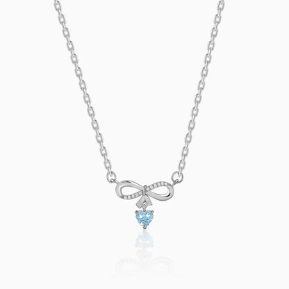 Silver Only Us Necklace