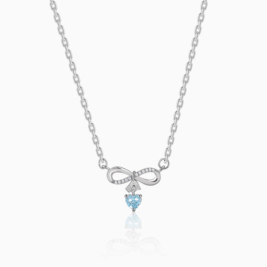 Silver Only Us Necklace