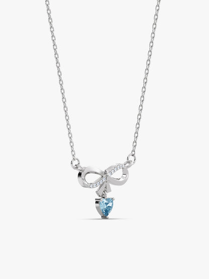 Silver Only Us Necklace