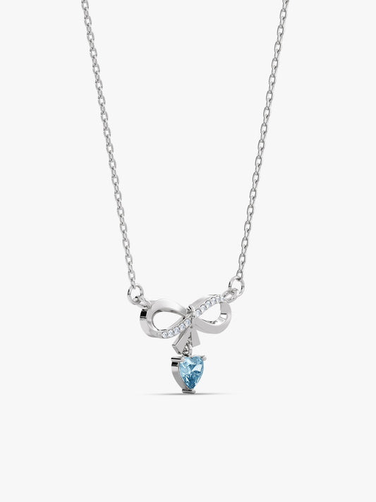 Silver Only Us Necklace